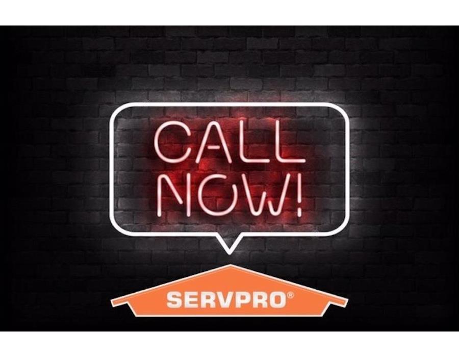 SERVPRO logo Call Now